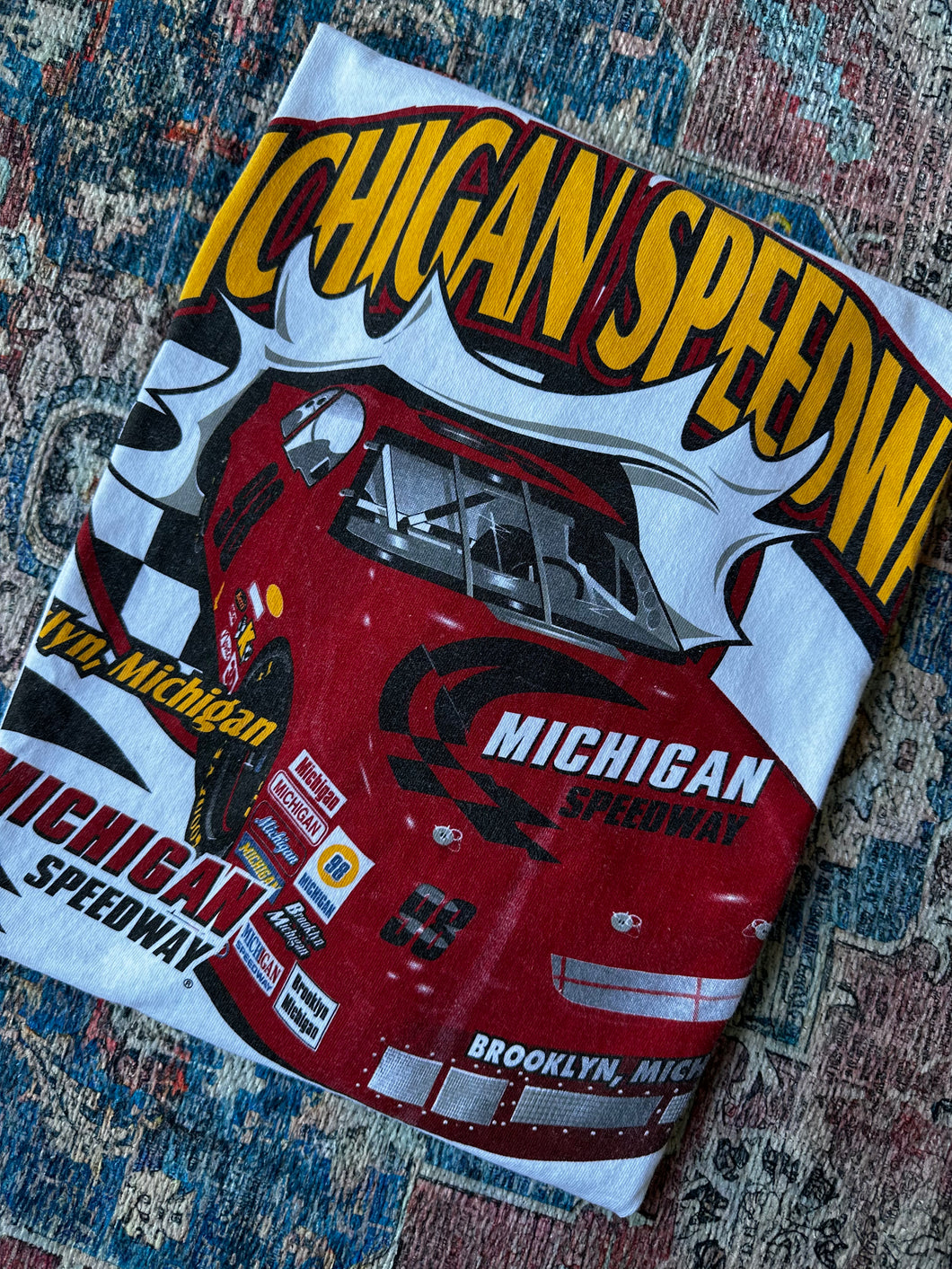 90s Michigan Speedway Nascar tee - XL